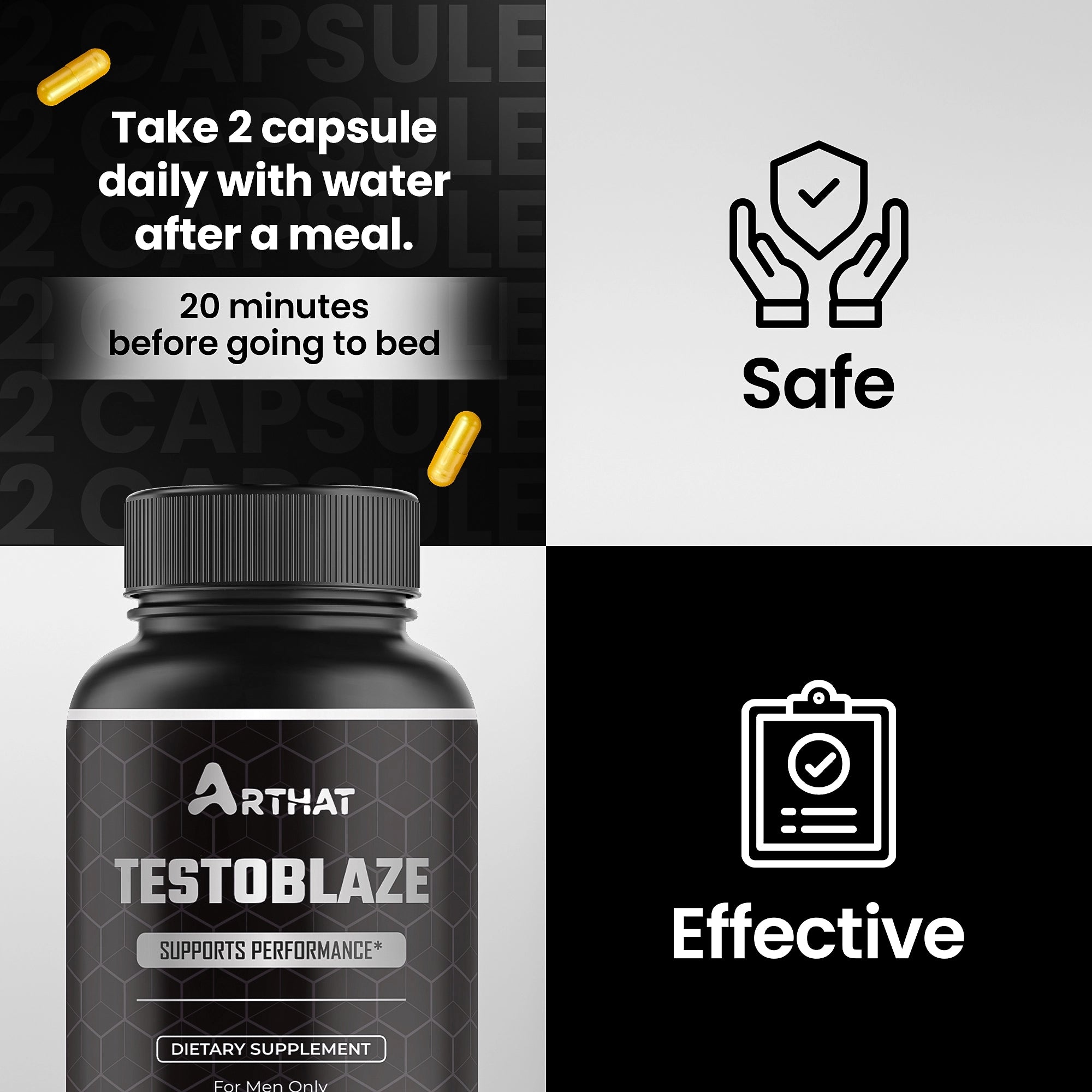 Testosterone Booster Capsule for Men